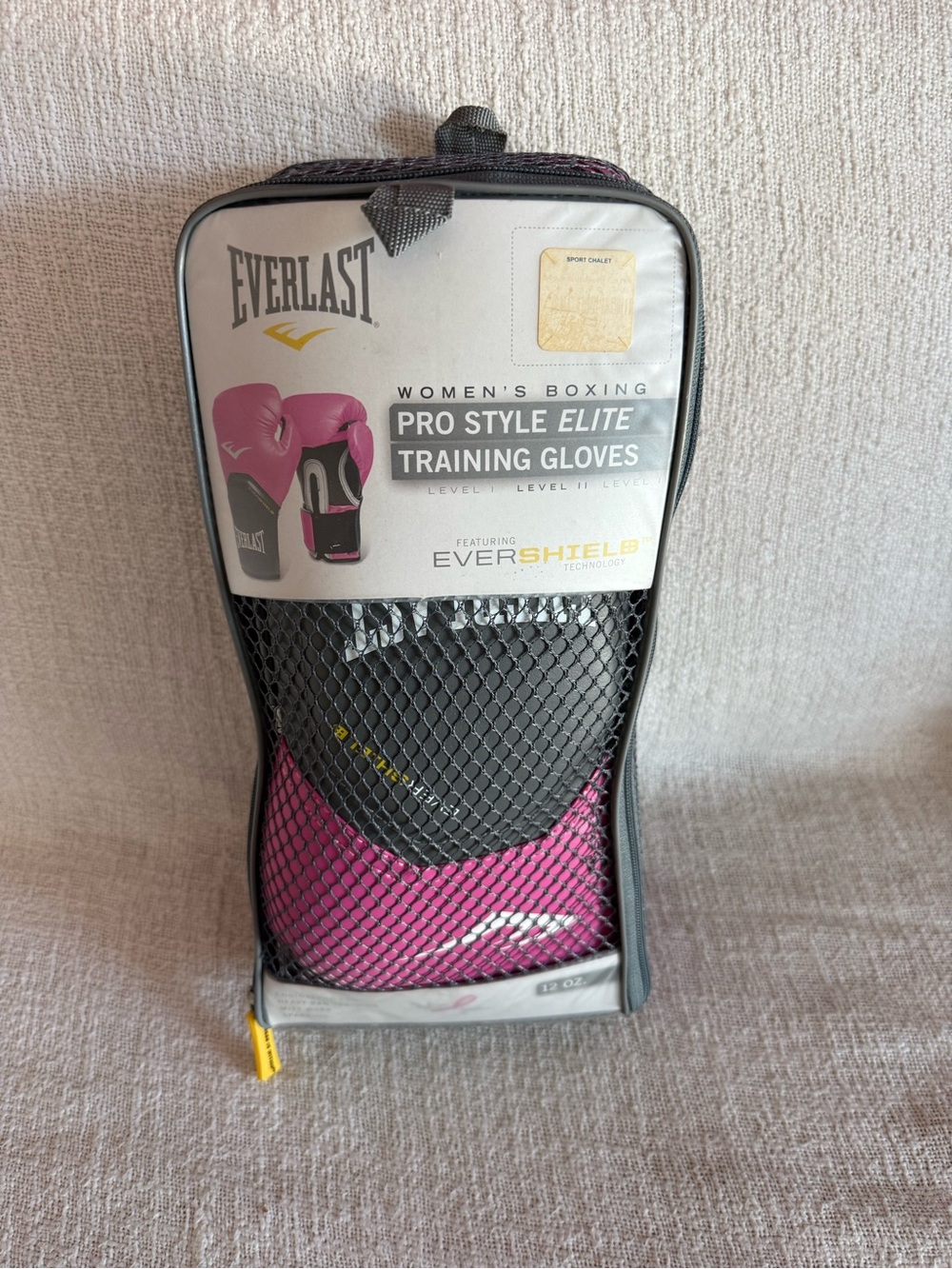 Everlast Pink and Black Women's Training Gloves
